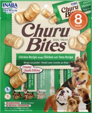 Churu Bites Chicken With Tuna Recipe Wraps 96g - 8 unidades